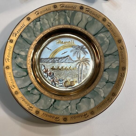 ‎Chokin Hawaii collector plate - Picture 1 of 7